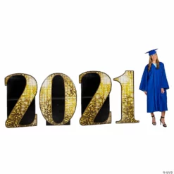 2021 Year Number Stand-Up Kit - 4 Pc.