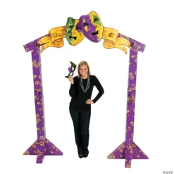 3D Bourbon Street Mardi Gras Archway