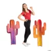 3D Colorful Cactus Stand-Ups - 2 Pc. -DIY Photo Booth Shop 3d colorful cactus stand ups 2 pc 13978273