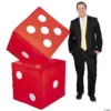 3D Dice Set Cardboard Stand-Ups - 2 Pc. 2 3D Dice Set Cardboard Stand-Ups - 2 Pc. -DIY Photo Booth Shop 3d dice set cardboard stand ups 2 pc 3 5145