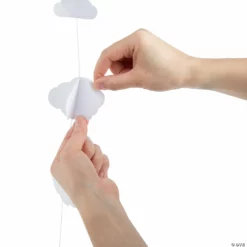 3D Hanging Clouds Curtain Backdrop -DIY Photo Booth Shop 3d hanging clouds curtain backdrop13964163 a01