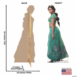 Aladdin™ Live Action Jasmine Life-Size Cardboard Stand-Up -DIY Photo Booth Shop aladdin live action jasmine life size cardboard stand up13944932 a02
