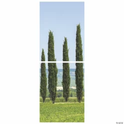 Ancient Greek Garden Cypress Scene Setter Background - 2 Pc. -DIY Photo Booth Shop ancient greek garden cypress scene setter background 2 pc 13820556 a01