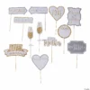 Anniversary Party Photo Stick Props - 12 Pc. -DIY Photo Booth Shop anniversary party photo stick props 12 pc 13970928