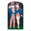 Aunt & Uncle Sam Cardboard Stand-In Stand-Up -DIY Photo Booth Shop aunt and uncle sam cardboard stand in stand up13612643