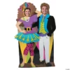 Awesome 80s Couple Photo Cardboard Stand-Up -DIY Photo Booth Shop awesome 80s couple photo cardboard stand up13801375