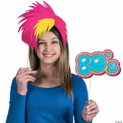 Awesome 80s Photo Stick Props- 12 Pc. -DIY Photo Booth Shop awesome 80s photo stick props 12 pc 13801510 a01