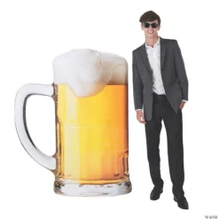 Beer Lifesize Cardboard Stand-Up
