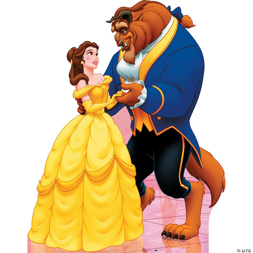 Belle And Beast Life-Size Cardboard Stand-Up 3 Belle And Beast Life-Size Cardboard Stand-Up