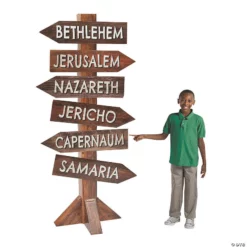 Biblical Cities Directional Sign