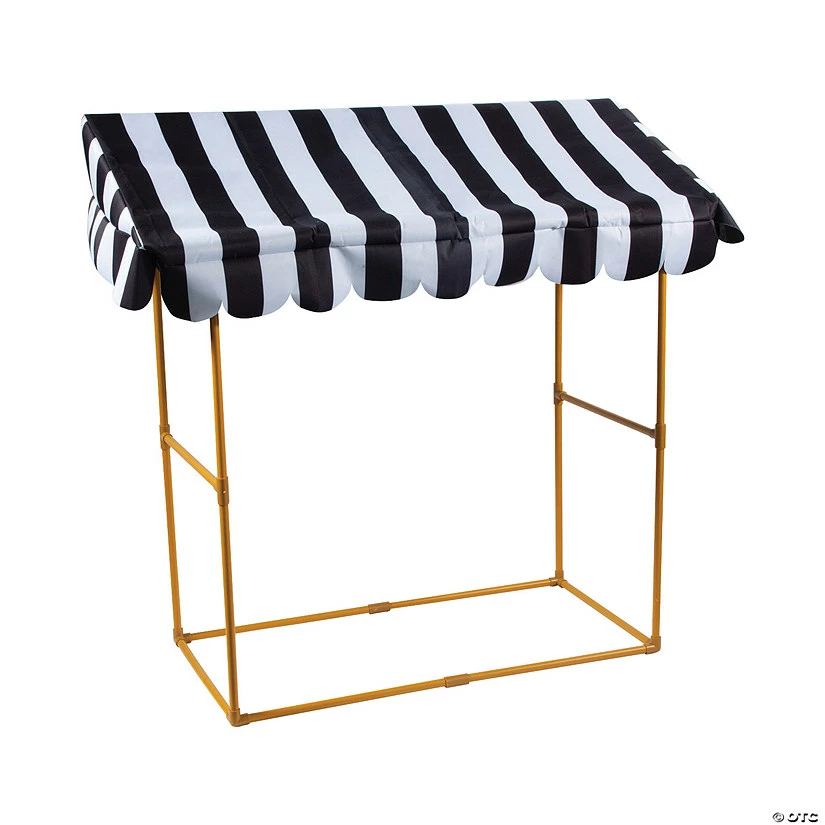 Black & White Awning Tabletop Kit 3 Black & White Awning Tabletop Kit