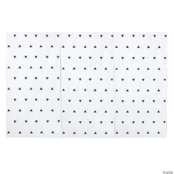 Black & White Triangle Backdrop - 3 Pc.