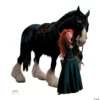 Brave's Merida & Angus Life-Size Cardboard Stand-Up -DIY Photo Booth Shop braves merida and angus life size cardboard stand up13612608