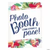 Bright Floral Photo Booth Sign