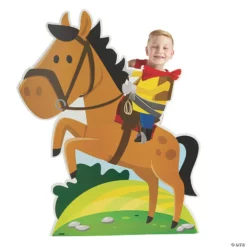 Bucking Cowboy Life-Size Cardboard Stand-Up