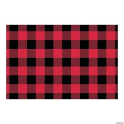 Buffalo Plaid Backdrop Banner