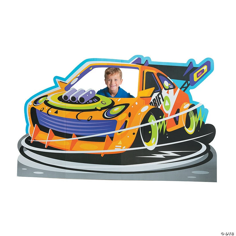 Cars & Trucks Party Cardboard Stand-Up 3 Cars & Trucks Party Cardboard Stand-Up