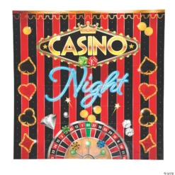 Casino Night Backdrop