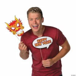 Chinese New Year Photo Props- 12 Pc. -DIY Photo Booth Shop chinese new year photo props 12 pc 13757851 a01