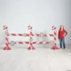 Christmas Candy Cane Fence Cardboard Stand-Up 1 Christmas Candy Cane Fence Cardboard Stand-Up -DIY Photo Booth Shop christmas candy cane fence cardboard stand up13910593