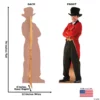Circus Ringmaster Cardboard Stand-Up -DIY Photo Booth Shop circus ringmaster cardboard stand up13823953
