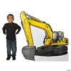 Construction Excavator Cardboard Stand-Up