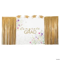 Cottagecore Grad Backdrop Decorating Kit - 7 Pc.