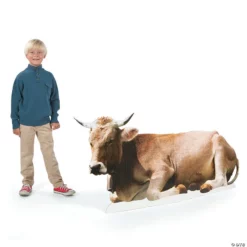 Cow Nativity Cardboard Stand-Up