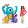 Cute Monster Life-Size Cardboard Stand-Up