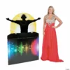Dance Party Male DJ Silhouette Cardboard Stand-Up -DIY Photo Booth Shop dance party male dj silhouette cardboard stand up13780999