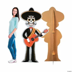 Day of the Dead Guitar Player Life-Size Cardboard Stand-Up