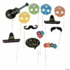 Day of the Dead Photo Stick Props- 12 Pc. -DIY Photo Booth Shop day of the dead photo stick props 12 pc 13776517
