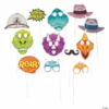 Dinosaur Photo Stick Props - 12 Pc. -DIY Photo Booth Shop dinosaur photo stick props 12 pc 13846119