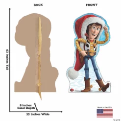 Disney/Pixar’s Toy Story™ Holiday Woody Life-Size Cardboard Stand-Up -DIY Photo Booth Shop disney pixar s toy story holiday woody life size cardboard stand up13944988 a01