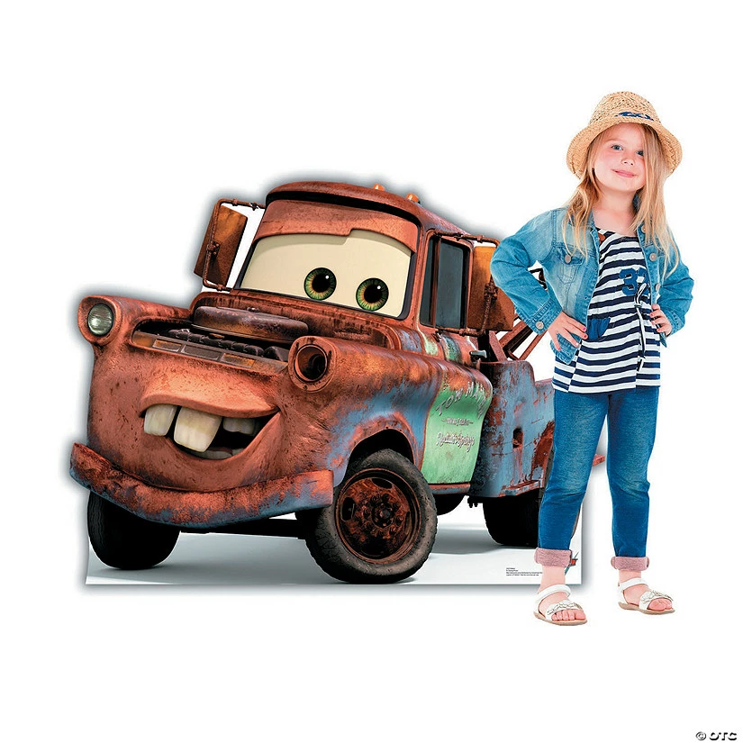Disney’s Cars 3™ Mater Life-Size Cardboard Stand-Up 3 Disney’s Cars 3™ Mater Life-Size Cardboard Stand-Up