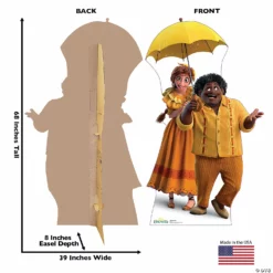 Disney’s Encanto Pepa & Felix Life-Size Cardboard Stand-Up -DIY Photo Booth Shop disney s encanto pepa and felix life size cardboard stand up14191924 a01