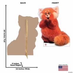 Disney’s Turning Red Red Panda Mei Life-Size Cardboard Stand-Up -DIY Photo Booth Shop disney s turning red red panda mei life size cardboard stand up14192955 a01