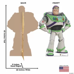 Disney Toy Story 4™ Buzz Lightyear Life-Size Cardboard Stand-Up -DIY Photo Booth Shop disney toy story 4 buzz lightyear life size cardboard stand up13944960 a02