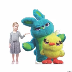 Disney Toy Story 4™ Ducky & Bunny Life-Size Cardboard Stand-Up -DIY Photo Booth Shop disney toy story 4 ducky and bunny life size cardboard stand up13944961 a01