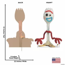 Disney Toy Story 4™ Forky Life-Size Cardboard Stand-Up -DIY Photo Booth Shop disney toy story 4 forky life size cardboard stand up13944965 a02