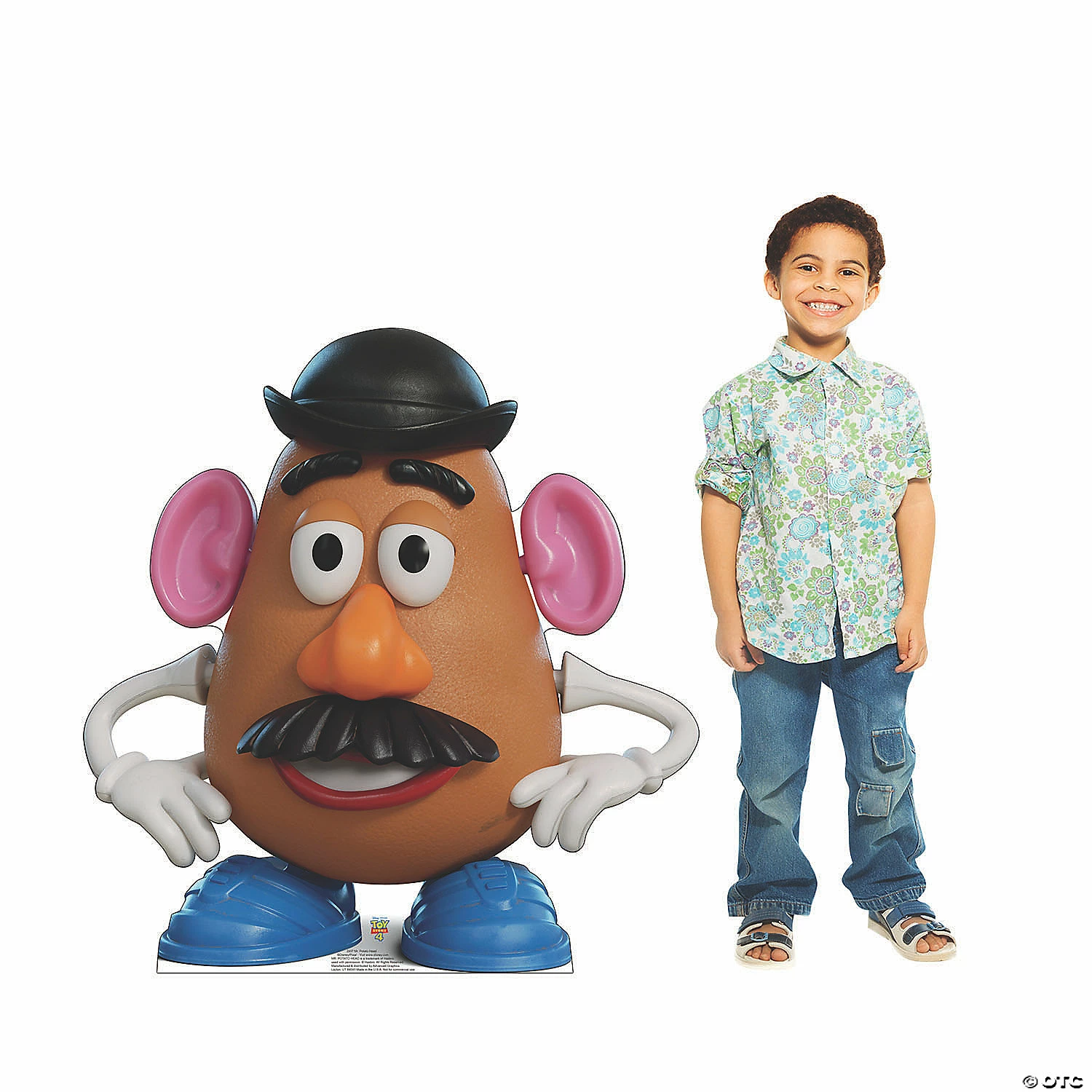 Disney Toy Story 4™ Mr. Potato Life-Size Cardboard Head Stand-Up 4 Disney Toy Story 4™ Mr. Potato Life-Size Cardboard Head Stand-Up - Image 2