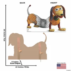 Disney Toy Story 4™ Slinky Dog Life-Size Cardboard Stand-Up -DIY Photo Booth Shop disney toy story 4 slinky dog life size cardboard stand up13944975 a02
