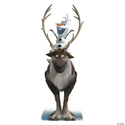Disney's Frozen Sven & Olaf Life-Size Cardboard Stand-Up