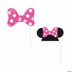 Disney's Minnie Mouse Photo Stick Props - 8 Pc. -DIY Photo Booth Shop disneys minnie mouse photo stick props 8 pc 13958709 a01