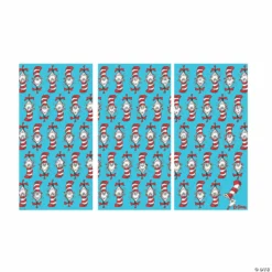 Dr. Seuss™ The Cat In the Hat™ Plastic Backdrop Banner - 3 Pc. -DIY Photo Booth Shop dr seuss the cat in the hat plastic backdrop banner 3 pc 13794703 a01