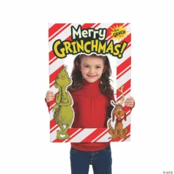 Dr. Seuss™ The Grinch Instaframe Photo Booth Cutout -DIY Photo Booth Shop dr seuss the grinch instaframe photo booth cutout13910471 a01
