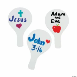 Dry Erase Paddles - 12 Pc. -DIY Photo Booth Shop dry erase paddles 12 pc 56 7011 a01