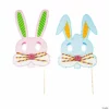 Easter Bunny Mask Photo Stick Prop Craft Kit - Makes 12 2 Easter Bunny Mask Photo Stick Prop Craft Kit - Makes 12 -DIY Photo Booth Shop easter bunny mask photo stick prop craft kit makes 1213834615