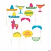 Fiesta Party Photo Stick Props- 12 Pc.