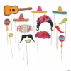 Fiesta Photo Stick Props- 12 Pc. -DIY Photo Booth Shop fiesta photo stick props 12 pc 13768132